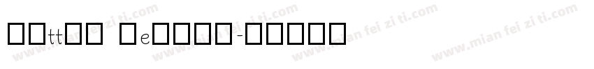 pattai Medium字体转换